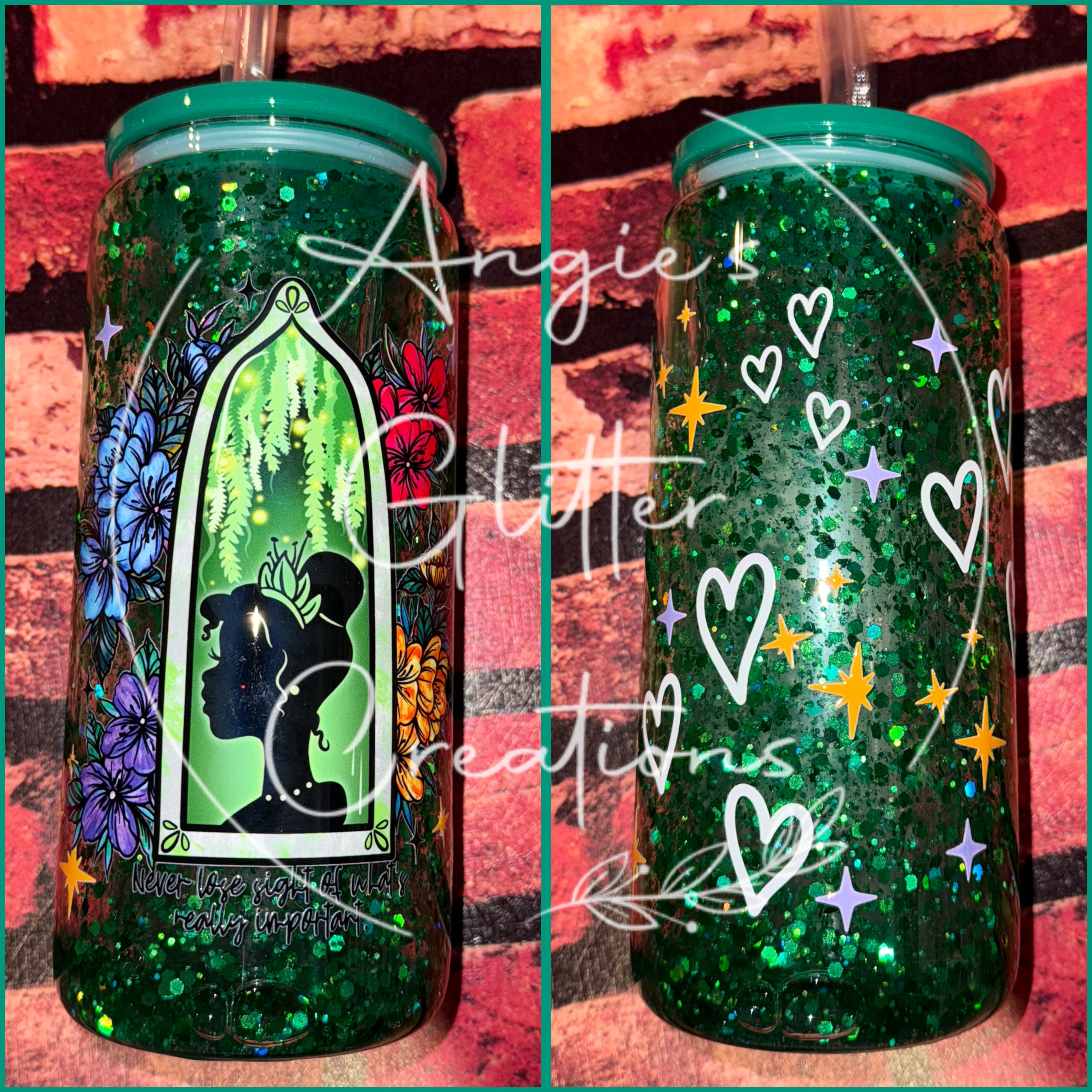 Glass Snow Globe Cups image 9