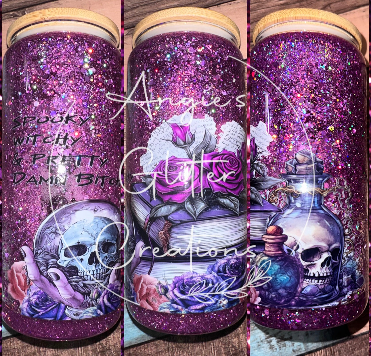 Glass Snow Globe Cups image 6