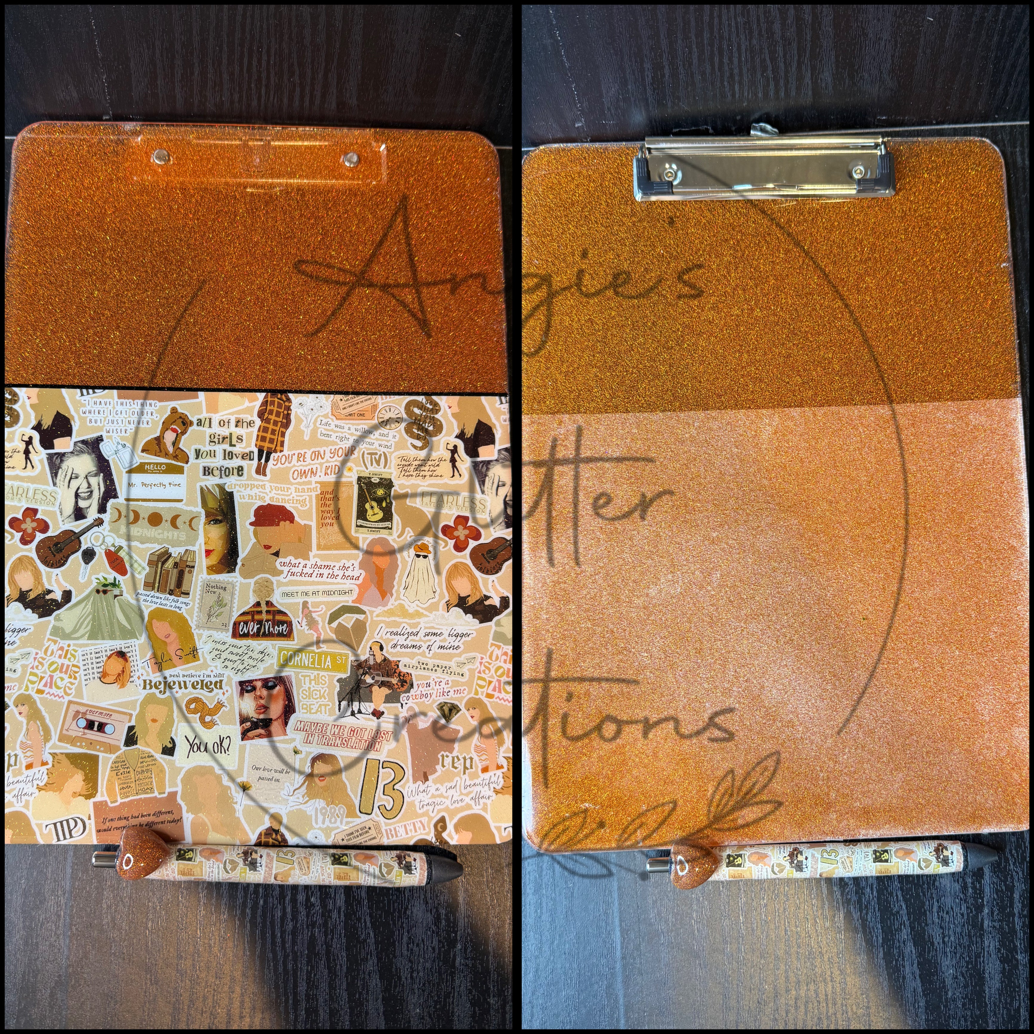 Clipboard & Pen